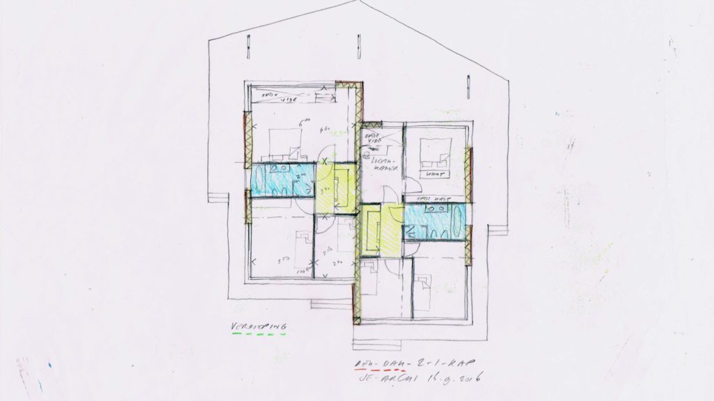 verdieping vliegwoning