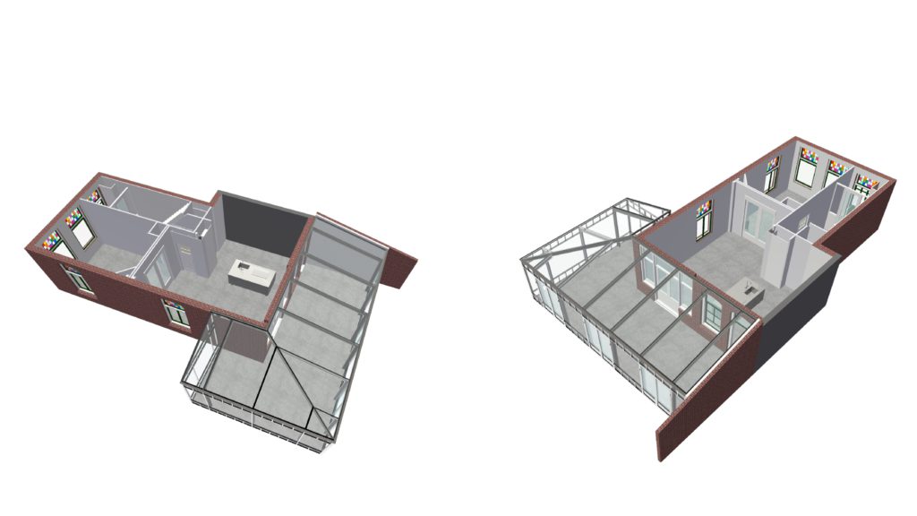 Begane grond energieneutraal herenhuis Bergen